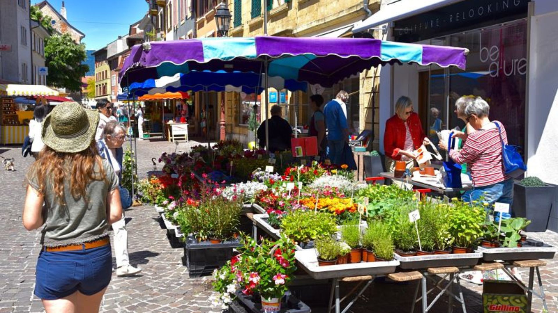 Présence au marché